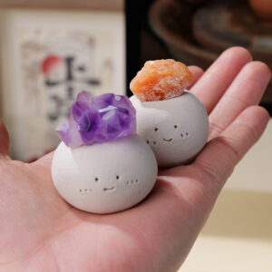 Mini Aquamarine Rough Stone, Natural Crystal Desktop Ornament for Wealth